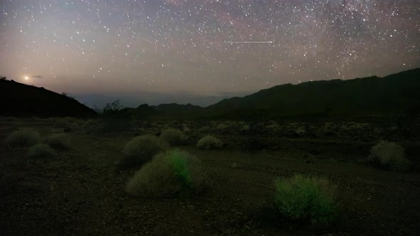 Jubilee Pass -  Day to Night - Death Valley National Park - Time lapse