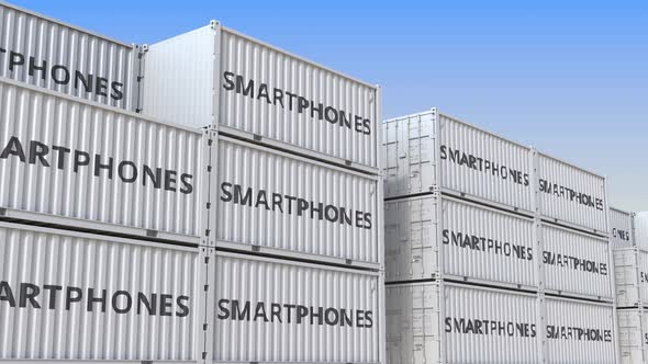 Containers with Smartphones