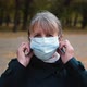 Senior Woman Takes Off Medical Mask - VideoHive Item for Sale