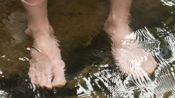 Foot in Water