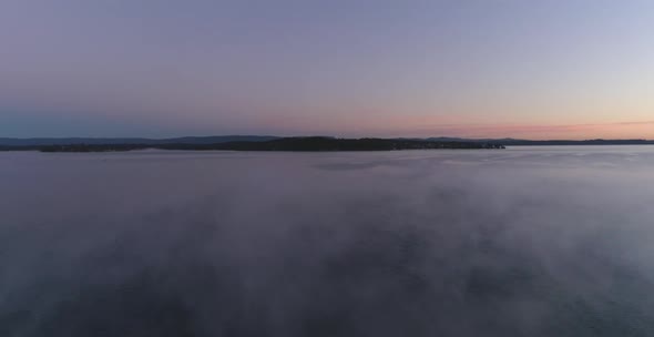 Lake Macquaire aerial view