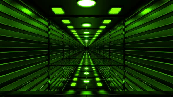 Neon Green Colored Loop Endless alt