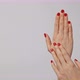 Beautiful Woman's Hands with Bright Red Manicure - VideoHive Item for Sale