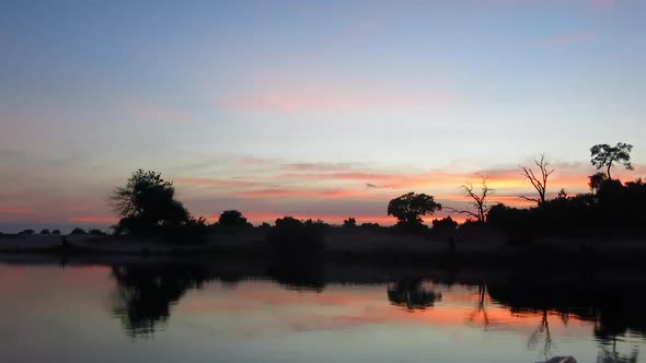 The chobe river view from a small dedicated photography boat. Covering from Kasane to Serondela. A l