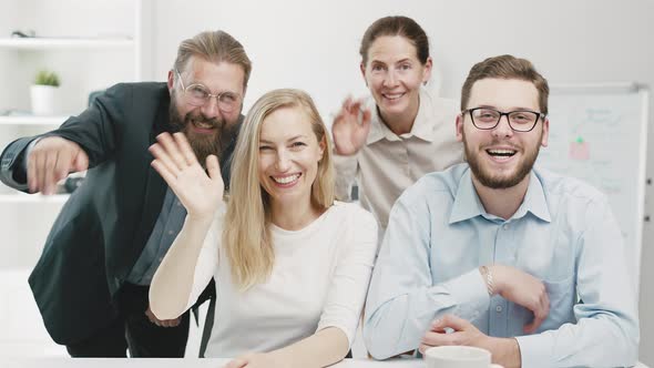 First Person View of Group Videochat