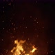 Campfire at night spray sparks - VideoHive Item for Sale