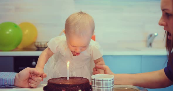 Pretty Baby Is Tasting the Cake