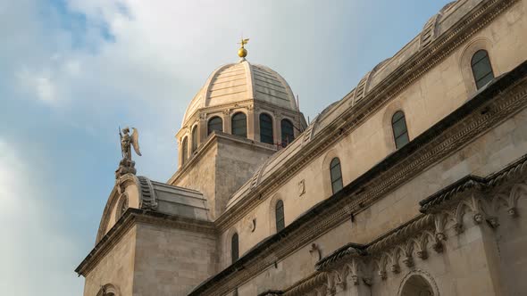 Time Lapse - St James Cathedral, Sibenik, Croatia