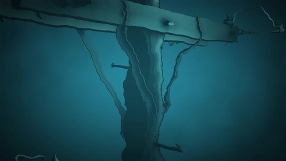 underwater pole