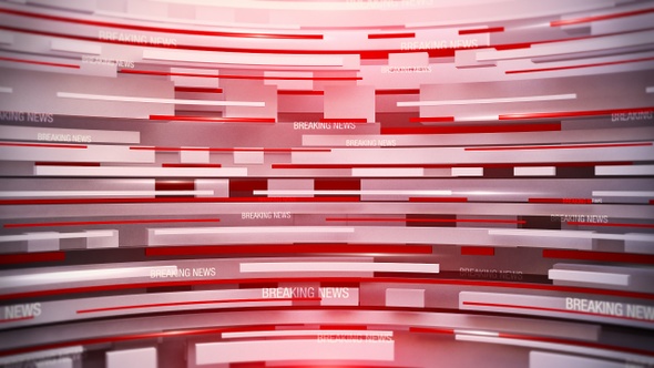 Breaking News Background Red