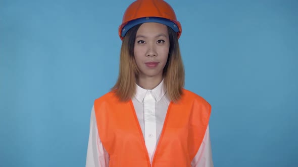 Beautiful Korean Female Builder Say Hello