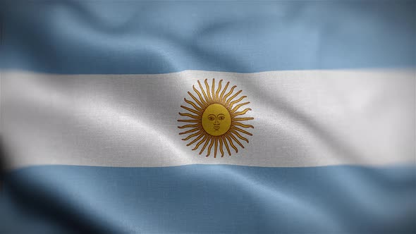 Argentina Flag Front