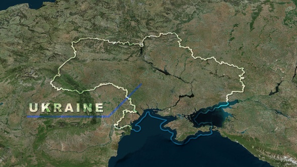 Ukraine World Map