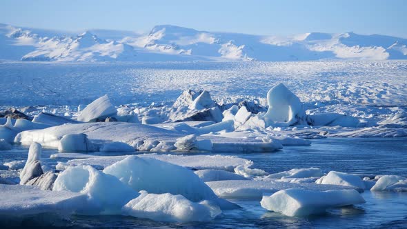 Icebergs Landscape