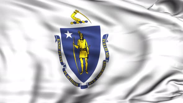 Massachusetts State Flag