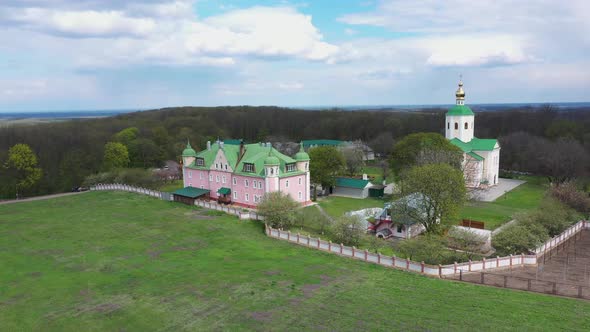 The Holy Trinity Motroninsky Monastery. The Village of Melniki Cherkasy Region Ukraine