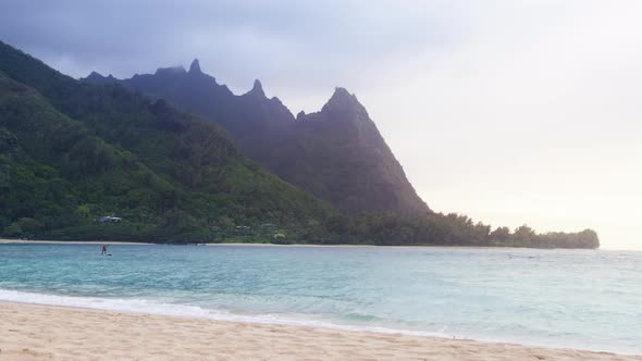 Napali Cost Park Hawaii's Famous Natural Landscape with Breathtaking Views USA