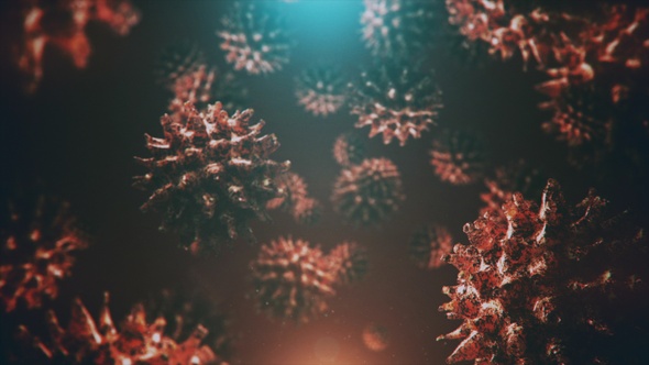 New Dangerous Virus  Background 4K alt