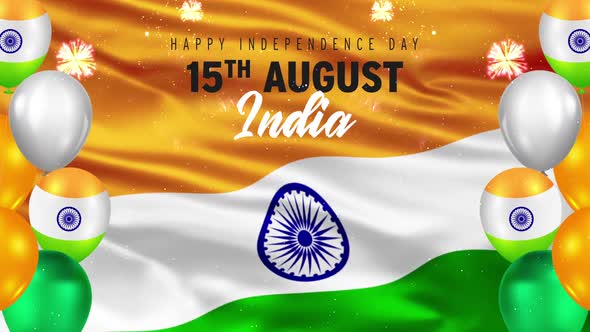 Happy Independence Day India August 15