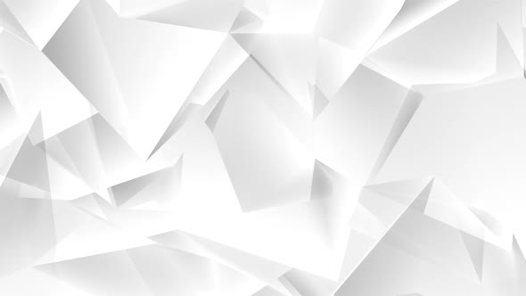 Seamless white abstract pattern. Geometric Triangles and Polygons