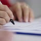 Beauty Hand Signing The Contract - VideoHive Item for Sale