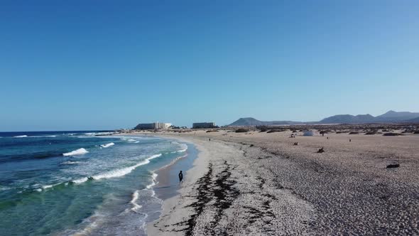 spain canary islands beach CORALEJO