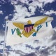 United States Virgin Islands Flag With Sky - VideoHive Item for Sale
