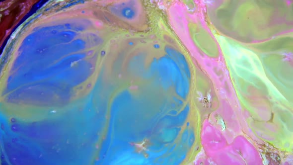 Color Explosion Abstract Vivid Art Painting Texture 334 alt