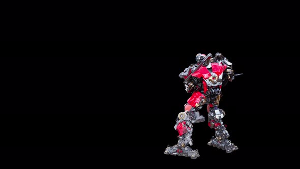 91 Robot Dancing 4K