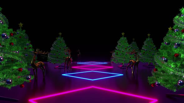 Christmas Neon 05 Hd