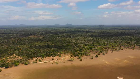 Kumana National Park Sri Lanka View From Above