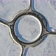 Traffic Circle Road Sunny Winter Aerial Drone Rotation - VideoHive Item for Sale