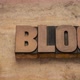 blog word - stop motion animation with vintage letterpress wood type - VideoHive Item for Sale