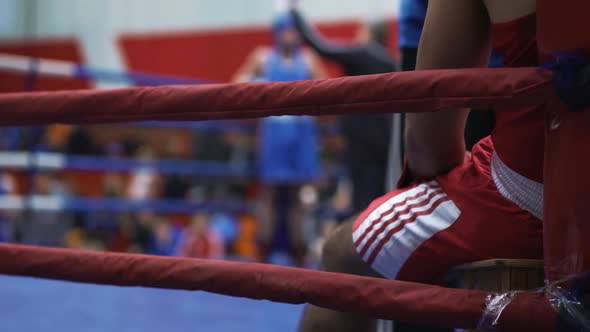 Athletes Preparing for the Match