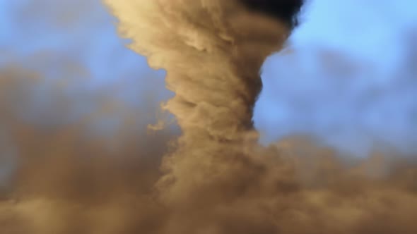 Massive Sand Tornado