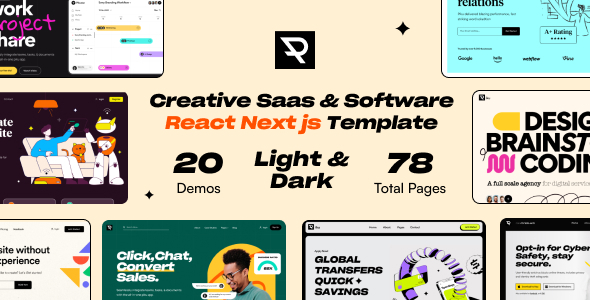 Piku - Creative Saas & Software React Next js Template