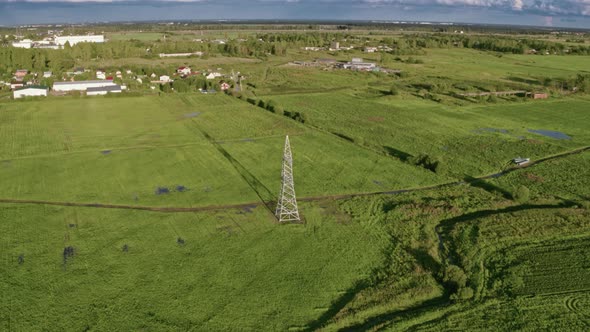 Flight Over the Fields in the Suburbs of St. Petersburg 45