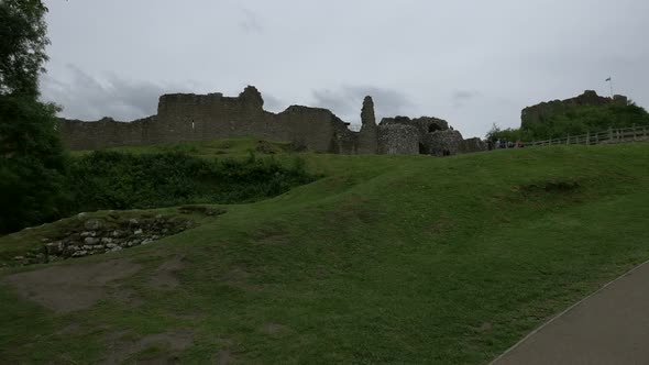 Castle on a rainy day