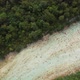 Aerial view of kayakers in the river Soca in Slovenia. - VideoHive Item for Sale
