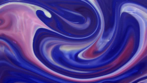 Psychedelic Colour Paint  Spreading Swirling 38