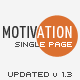 Motivation - Responsive Single Page HTML Template - ThemeForest Item for Sale