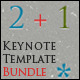 2+1 Keynote Templates Bundle - GraphicRiver Item for Sale