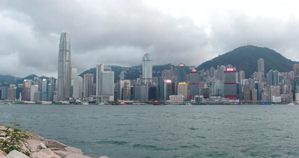 Hong Kong urban city