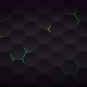 Futuristic Hexagons Surface Loop Multicolor background. - VideoHive Item for Sale