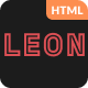 Leon - Personal Portfolio HTML Template - ThemeForest Item for Sale