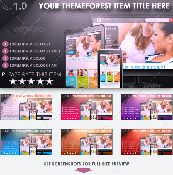 ThemeForest Preview Generator