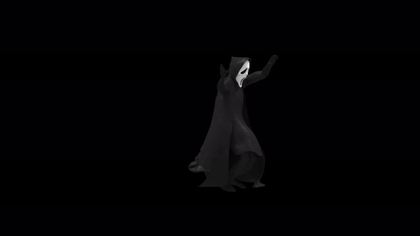 42 Ghost Halloween Dancing 4K