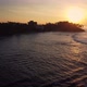 Aerial  view sunrise at ocean - VideoHive Item for Sale