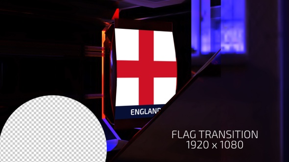 England Flag Transition