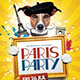 Paris Party Flyer Template - GraphicRiver Item for Sale